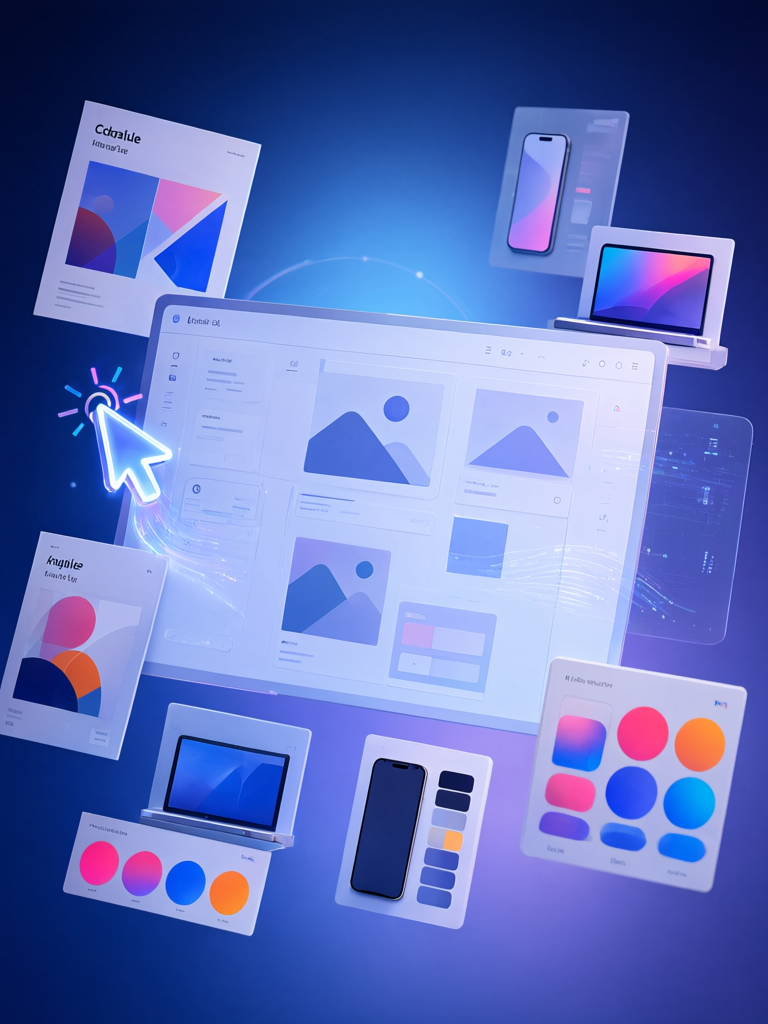 Lovart 中文版首页：以 Agent 为核心的创作界面